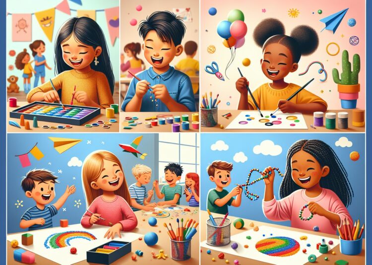 Arte divertido: Manualidades creativas para niños