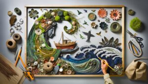 Arte Sustentable: Transforma Desechos en Obras Maestras Ecológicas