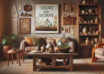 Crea y decora: proyectos DIY para transformar tu hogar