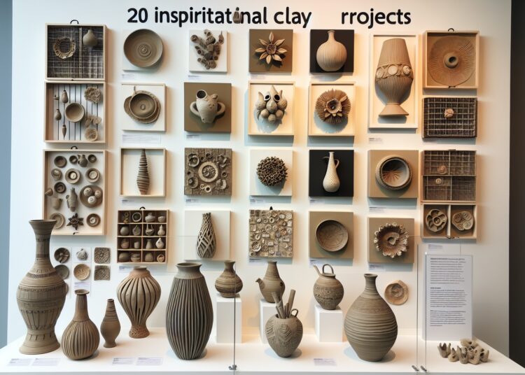 Creaciones en arcilla: 20 proyectos inspiradores